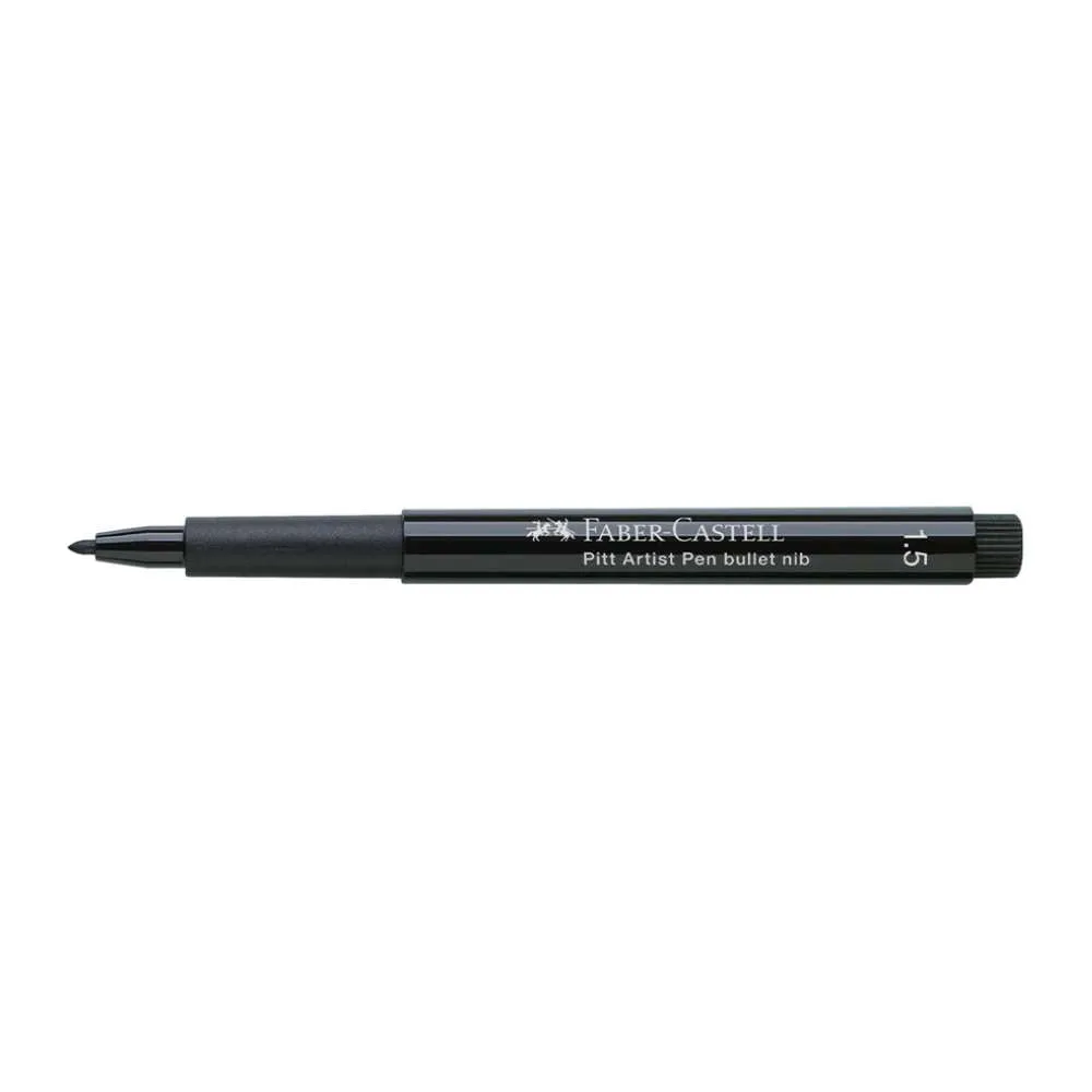 Faber Castell Pitt Artist Pen® 1.5mm Bullet Tip - Black