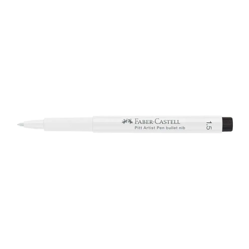 Faber Castell Pitt Artist Pen® 1.5mm Bullet Tip - White