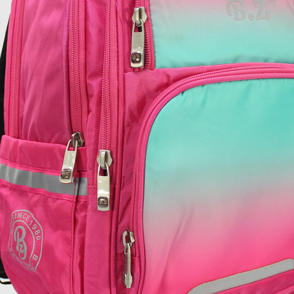 Faded Pink 18 Inches Trolley Backpack   Pencil Case