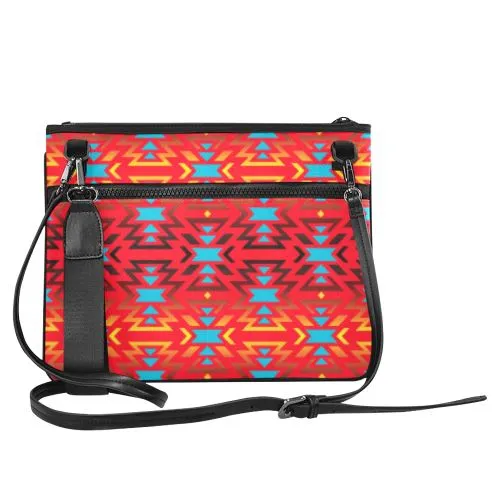 Fire Colors and Sky Sierra Slim Clutch Bag