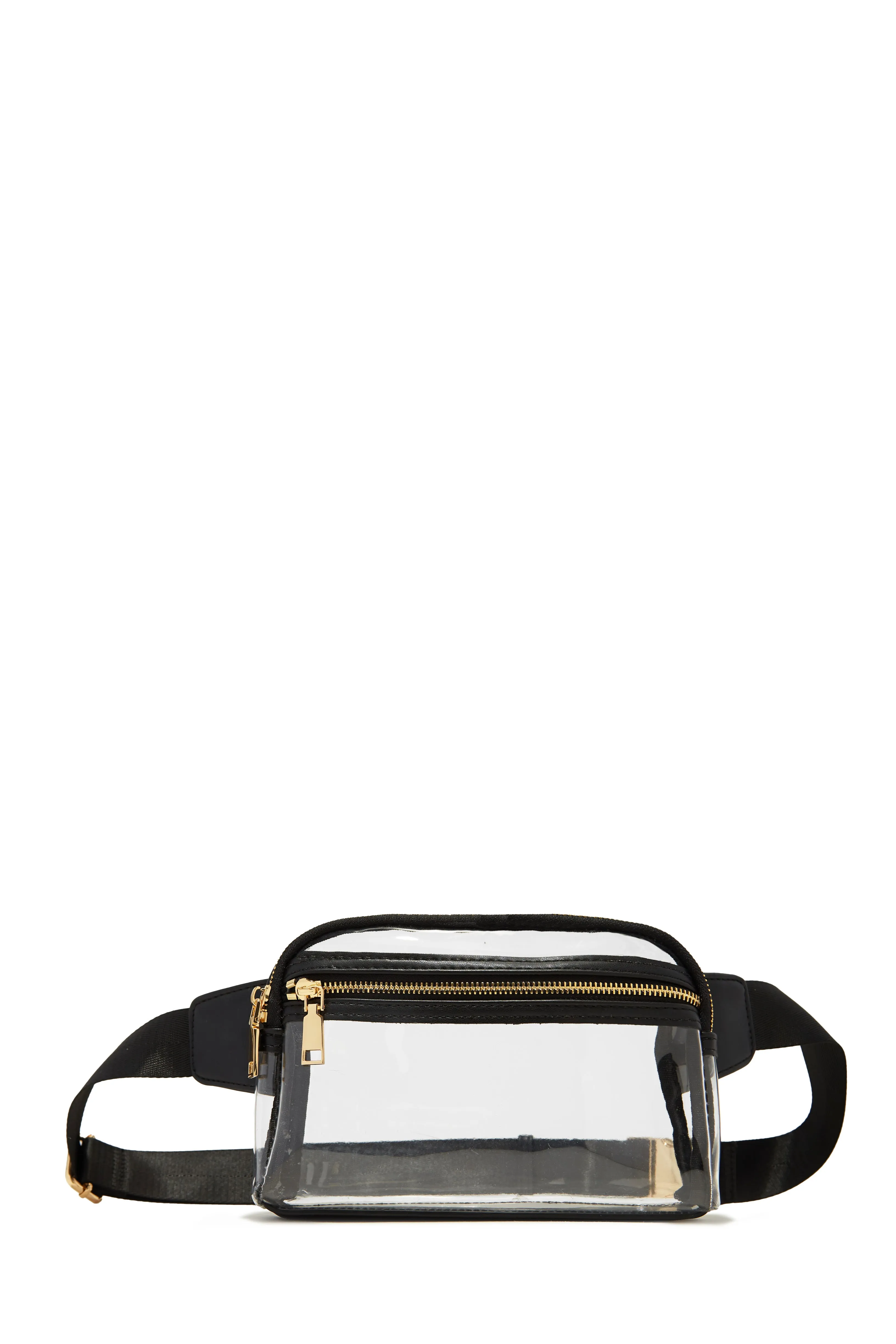 Game Day Ready Clear Belt Bag - Clear