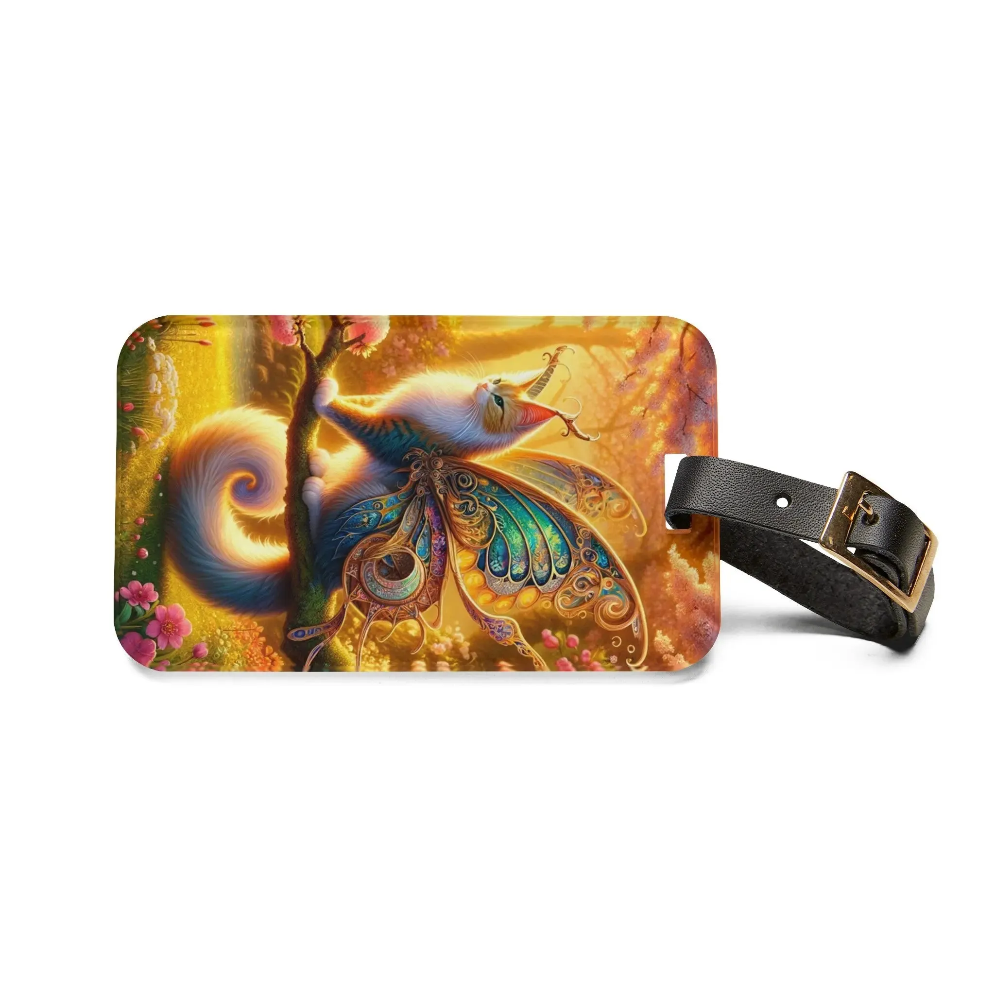 Golden Cat Fairy - Luggage Tag