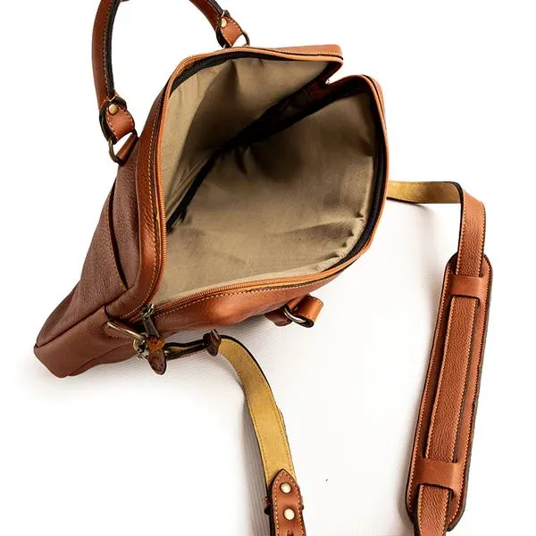 Groundcover Jameson Leather Laptop Bag