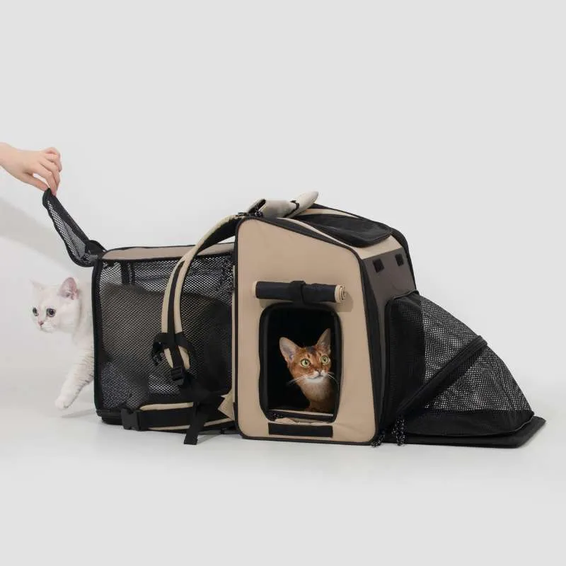 HiDREAM Fully Expandable Extra-Large Multi-Pet Backpack