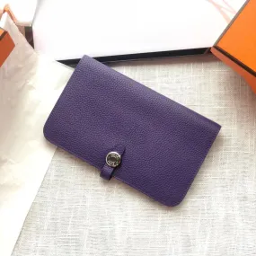 HM Dogon Wallet 20 Purple Togo Shw