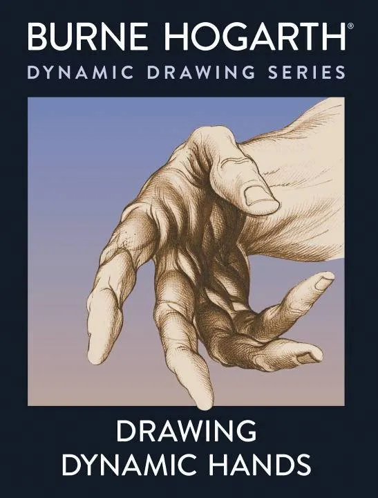 HOGARTH DRAWING DYNAMIC HANDS NEW PTG