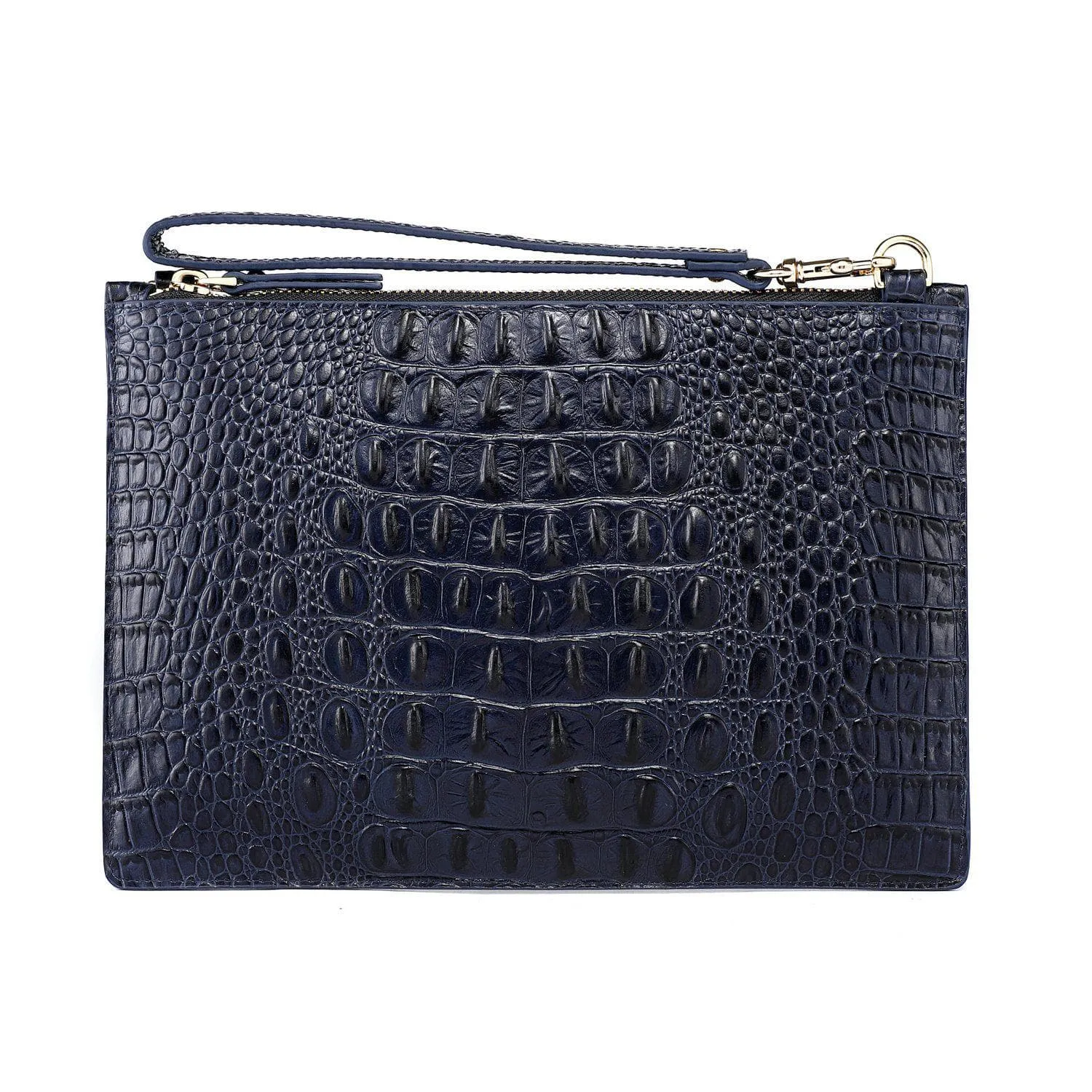 Hope Croc Embossed Crossbody Clutch