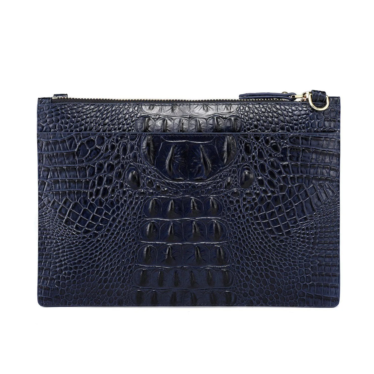 Hope Croc Embossed Crossbody Clutch