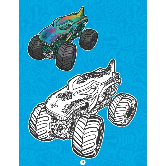 Hot Wheels Copy Colouring Book : Children Drawing, Painting & Colouring Book