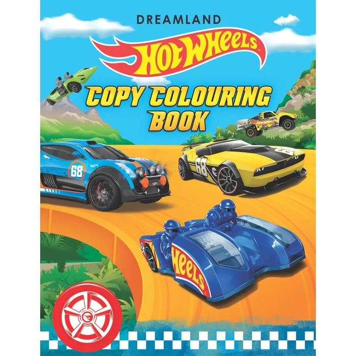 Hot Wheels Copy Colouring Book : Children Drawing, Painting & Colouring Book