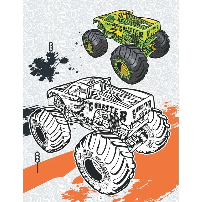 Hot Wheels Copy Colouring Book : Children Drawing, Painting & Colouring Book