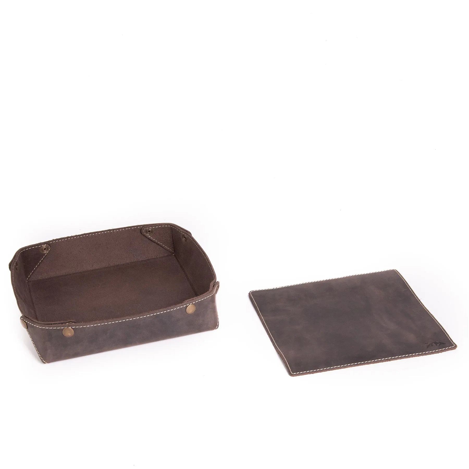 Hyland Leather Valet Tray