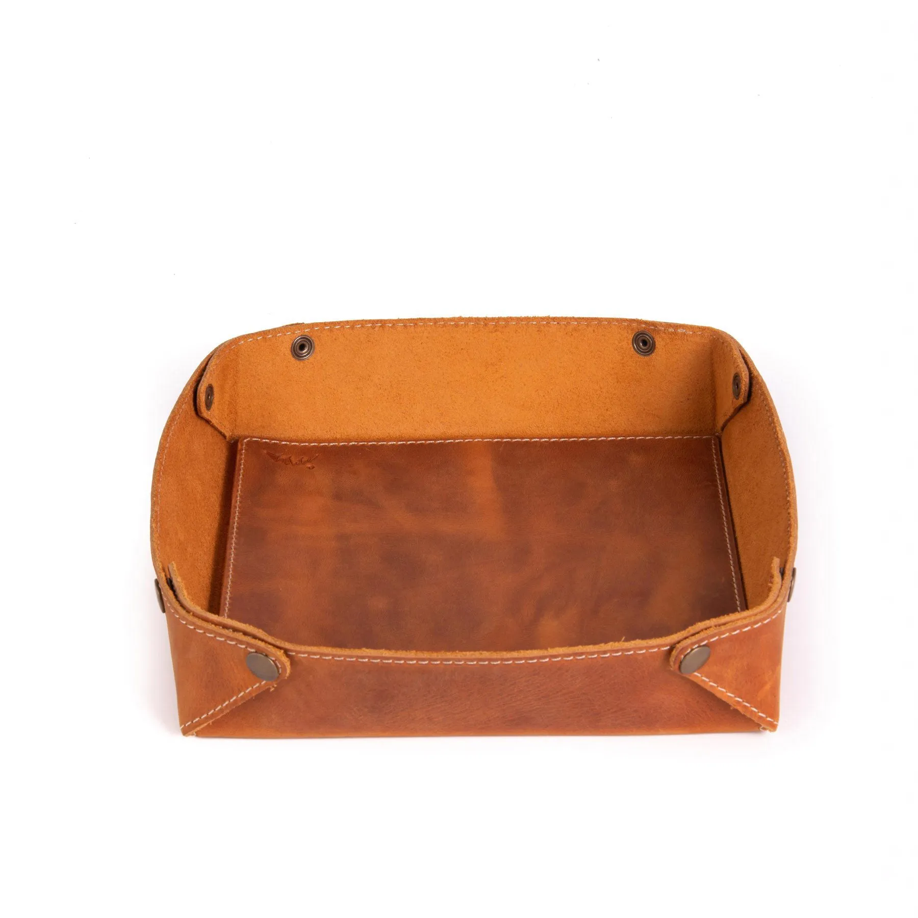 Hyland Leather Valet Tray