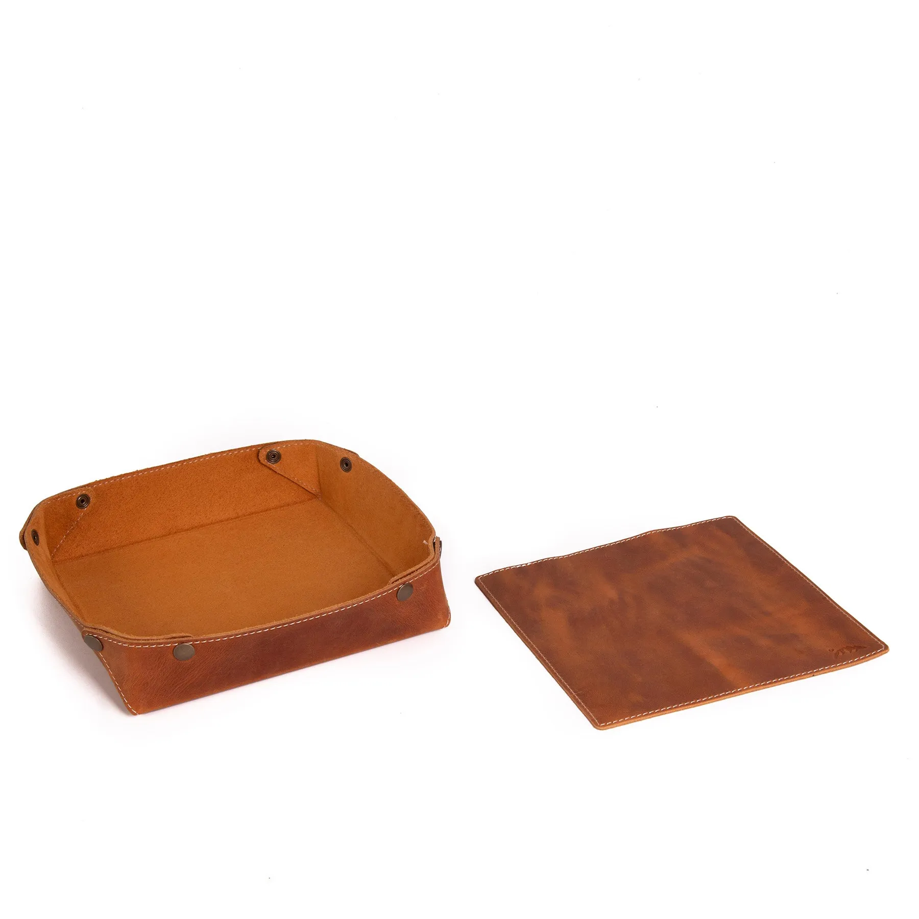 Hyland Leather Valet Tray