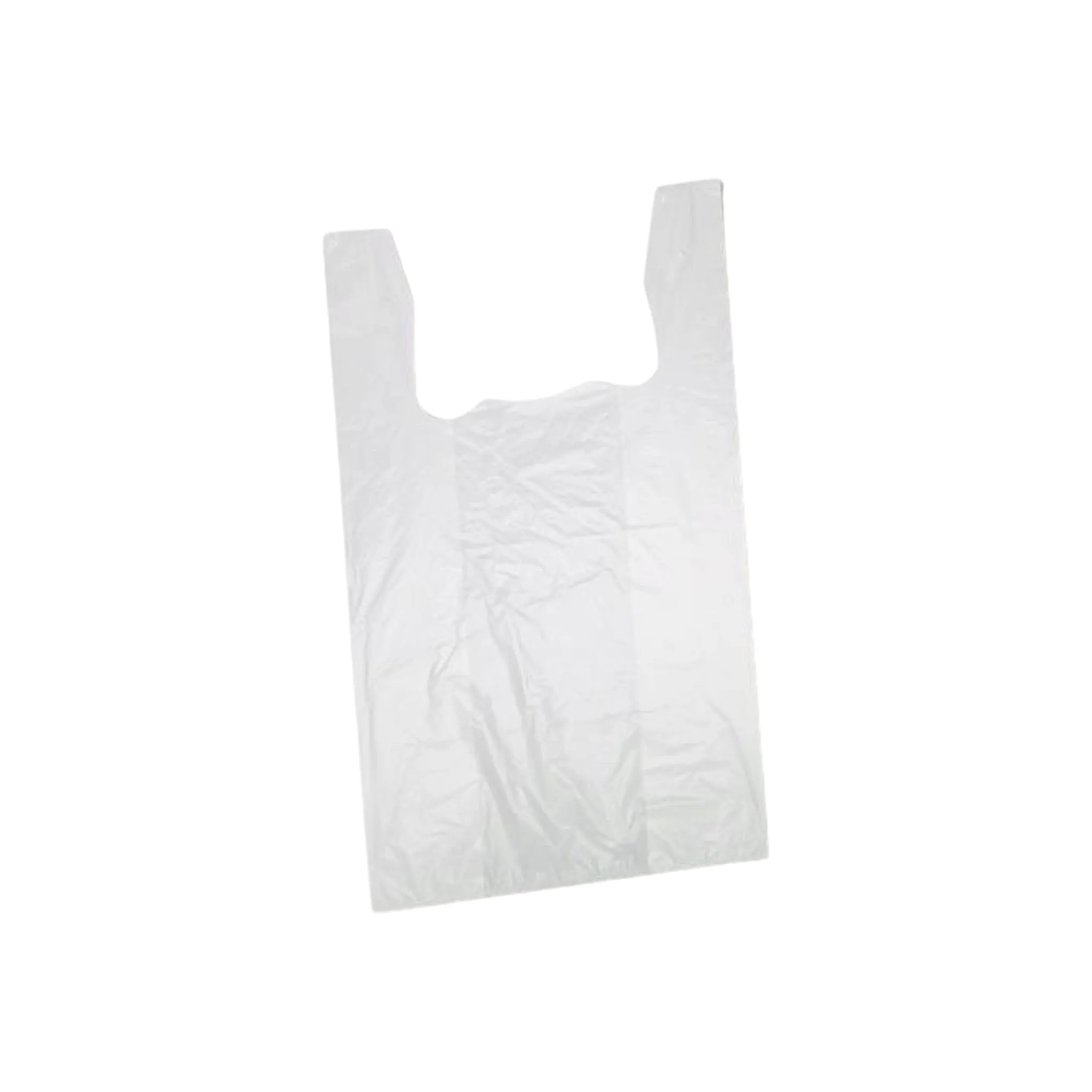 Jumbo Plastic Carrier Bags 29L VTC 25mic Virgin White 250pack