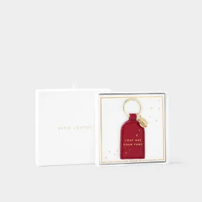 Katie Loxton love Has Four Paws Boxed Keyring KLB3514