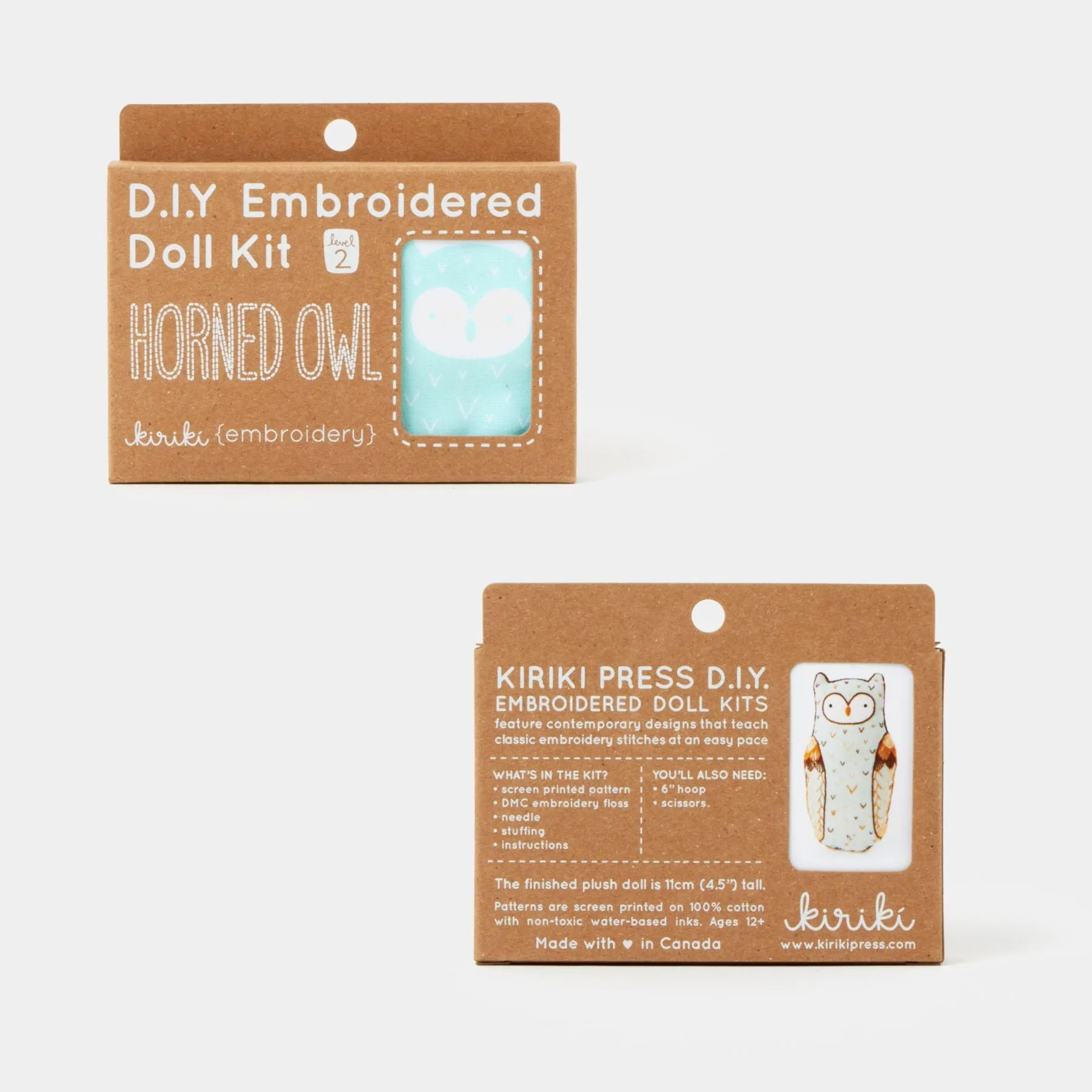 Kiriki Press Embroidery Kits