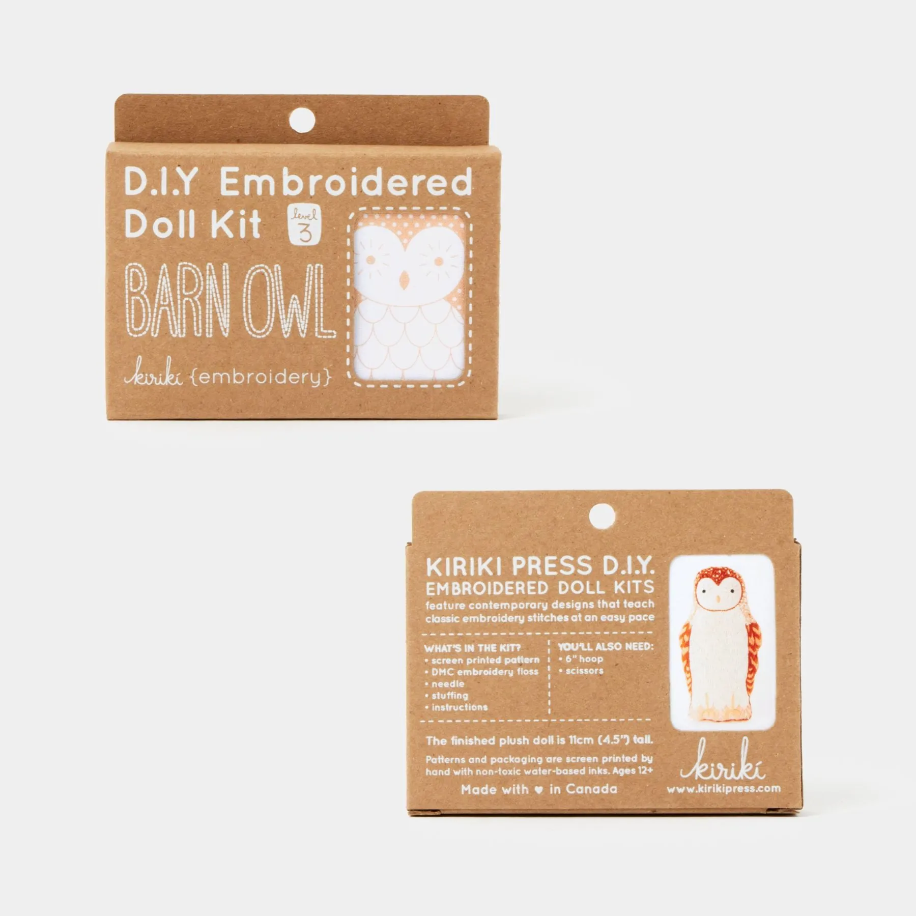 Kiriki Press Embroidery Kits