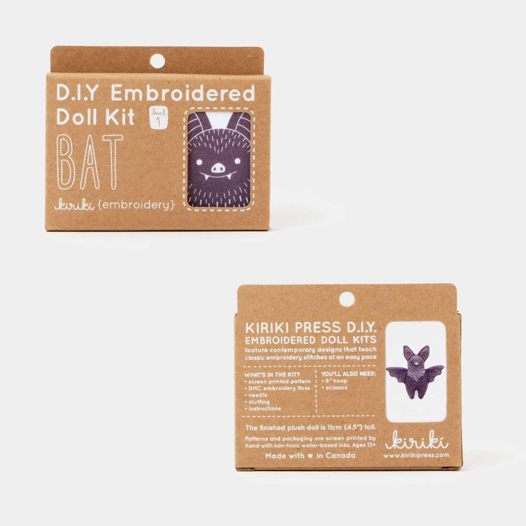 Kiriki Press Embroidery Kits