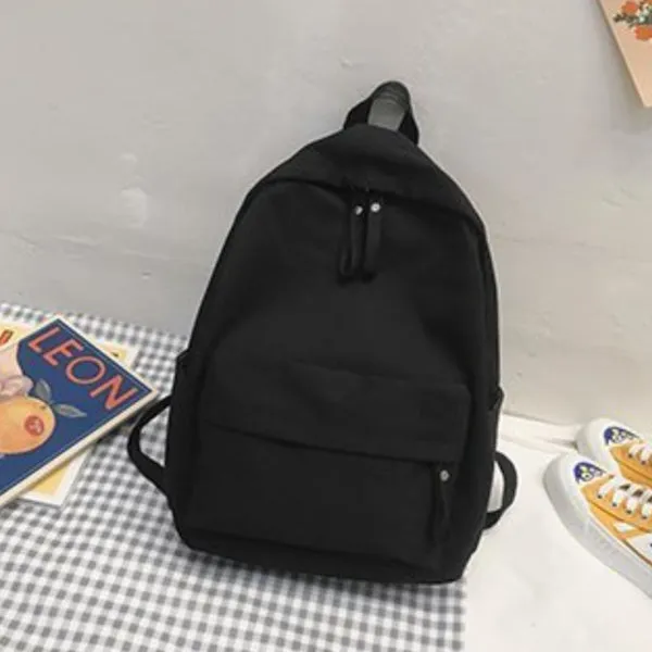 Korean Style Black Multipurpose Backpacks 韓版黑色多用途背包 KCBAG2204