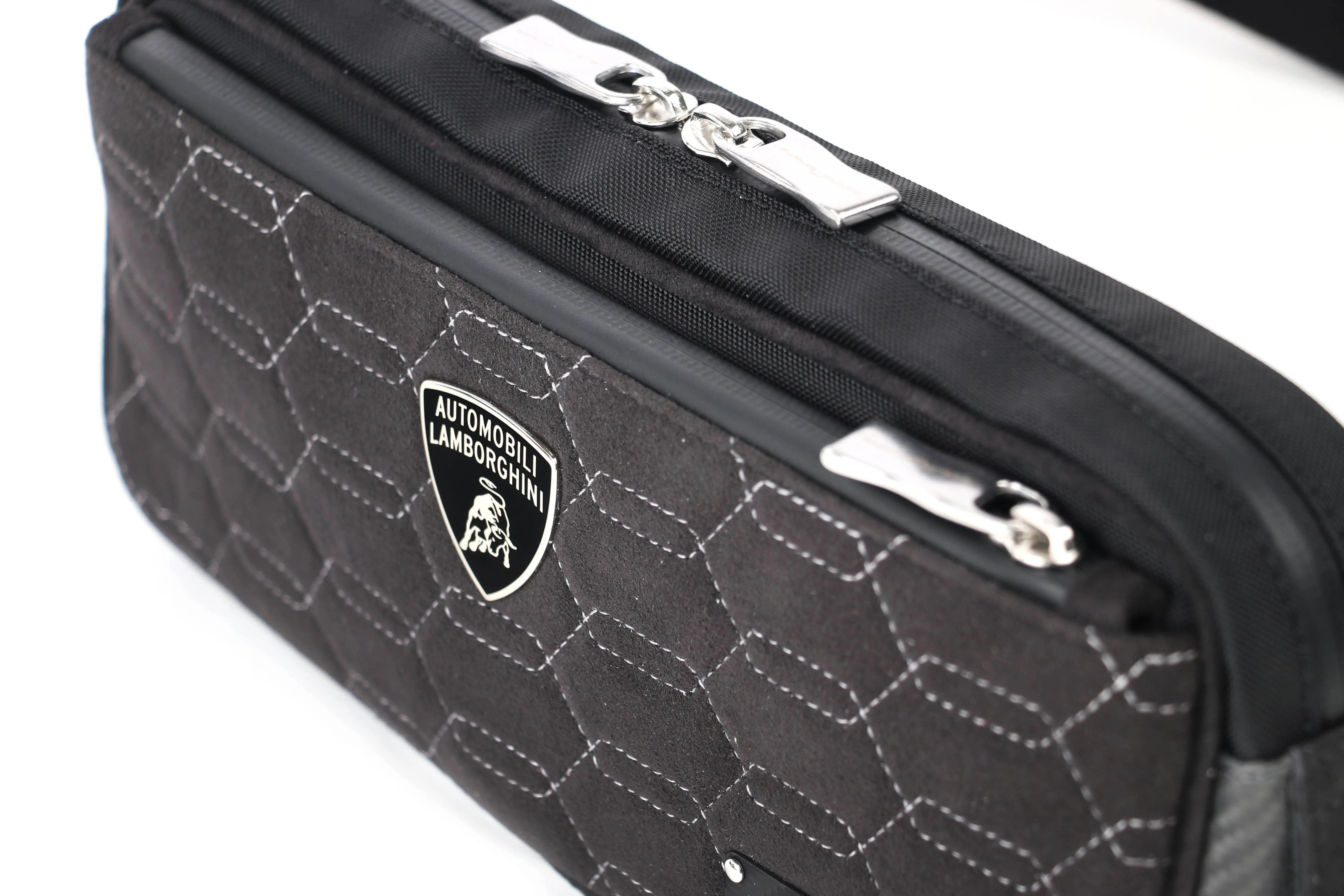 Lamborghini Zingo Belt Bag Carbon Fiber and Alcantara