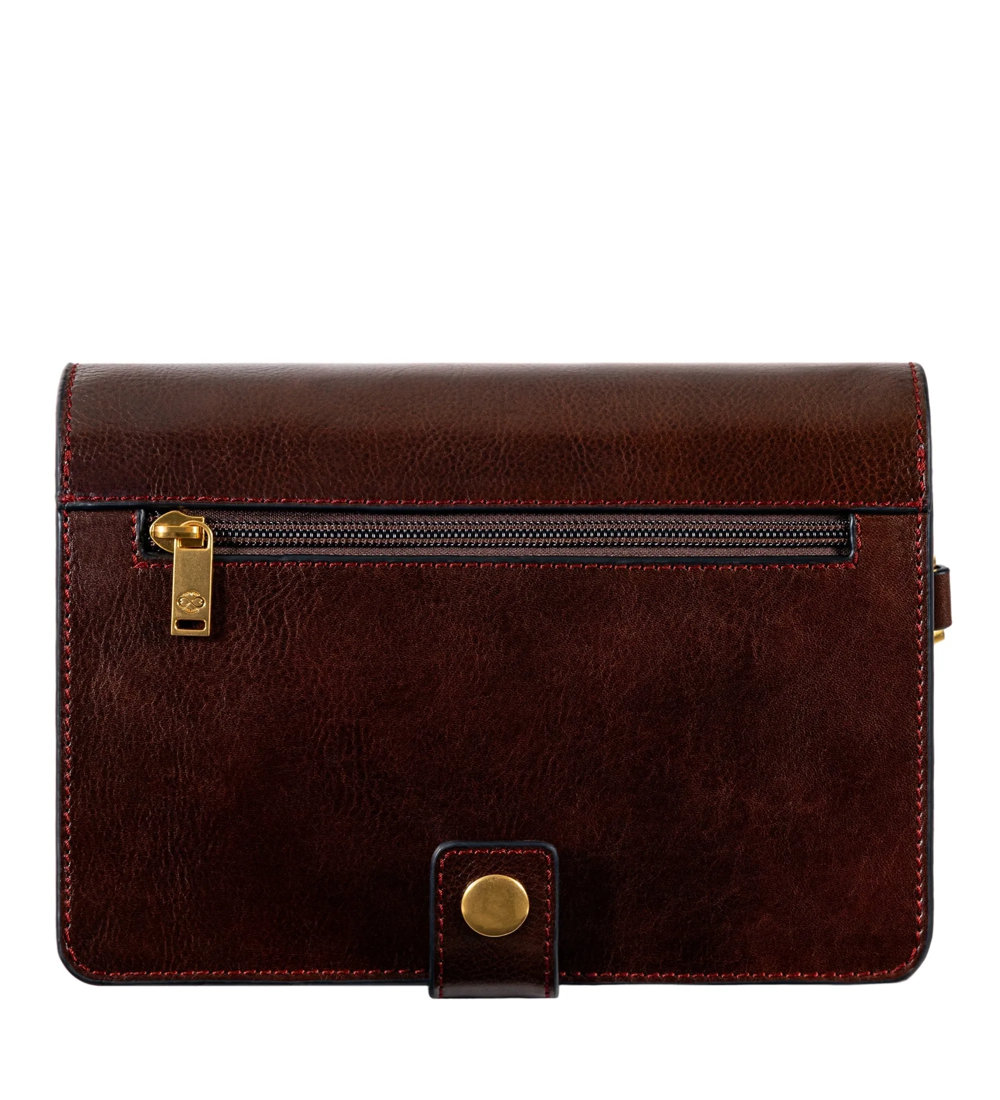 Leather Clutch Purse - The Maltese Falcon