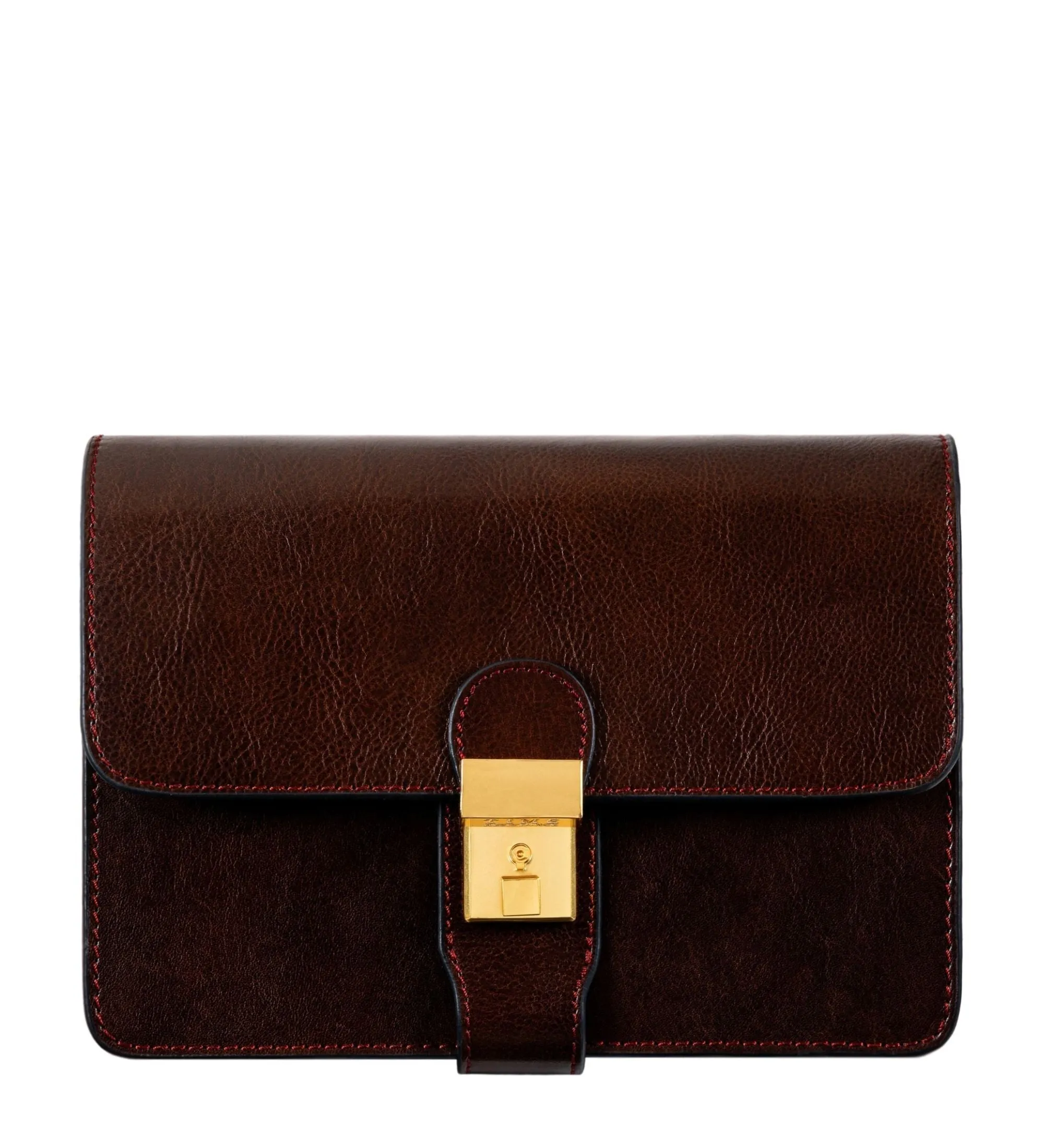 Leather Clutch Purse - The Maltese Falcon