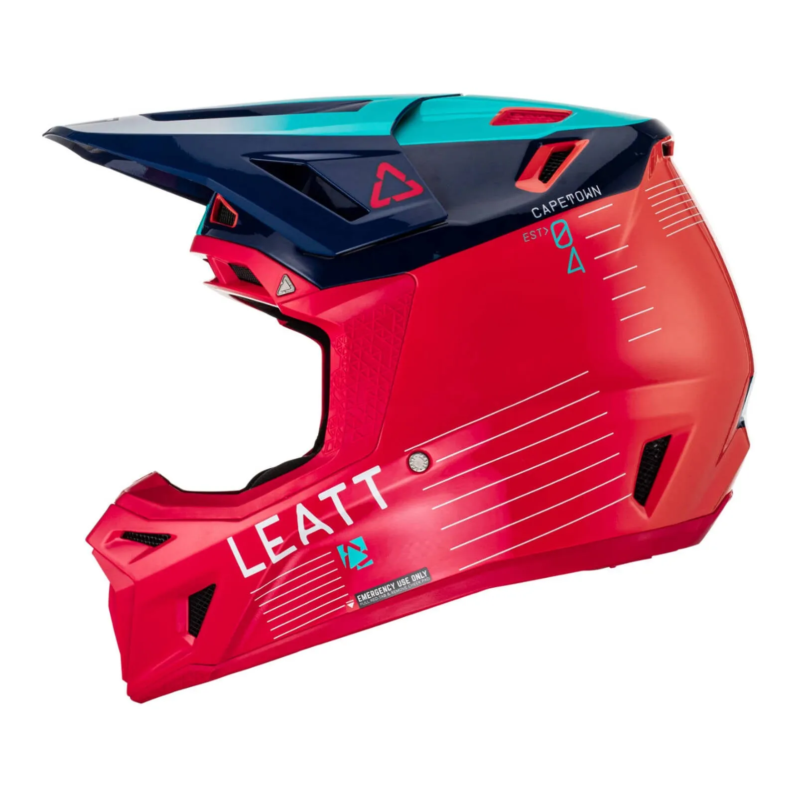 Leatt 2023 8.5 Helmet & Goggle Kit - Red