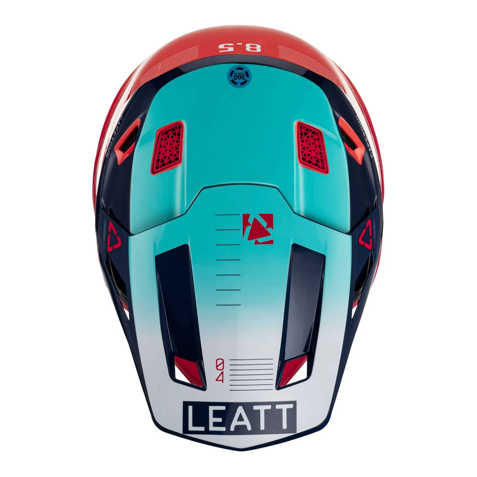 Leatt 2023 8.5 Helmet & Goggle Kit - Red