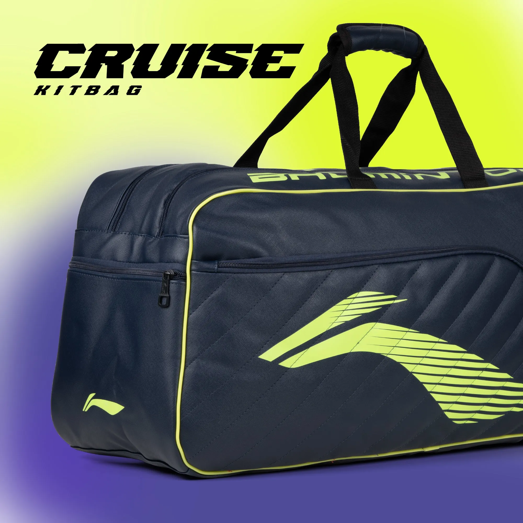 Li-Ning Cruise Badminton Kit Bag (Navy) (Size - M/30 L)