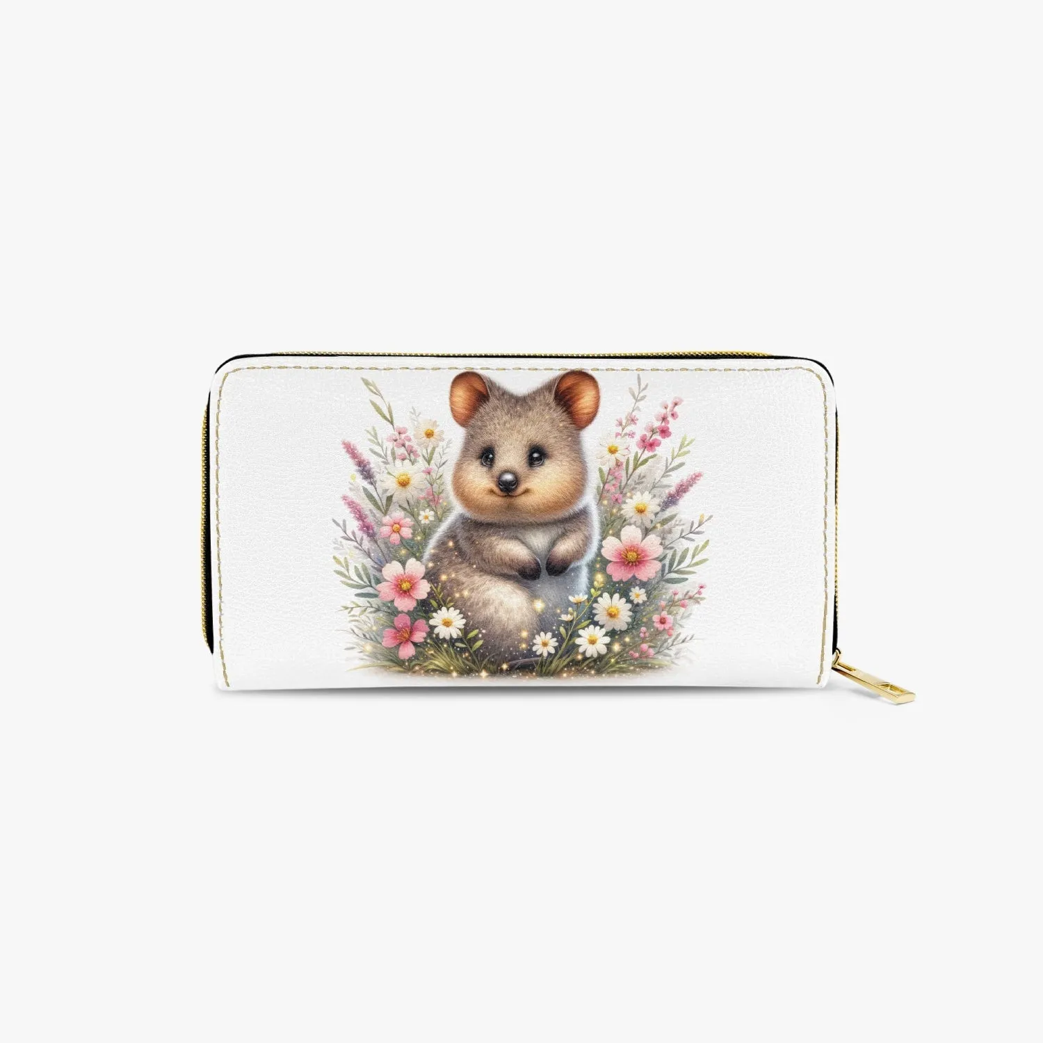 Long Type Zipper Purse, Quokka, awd-1337