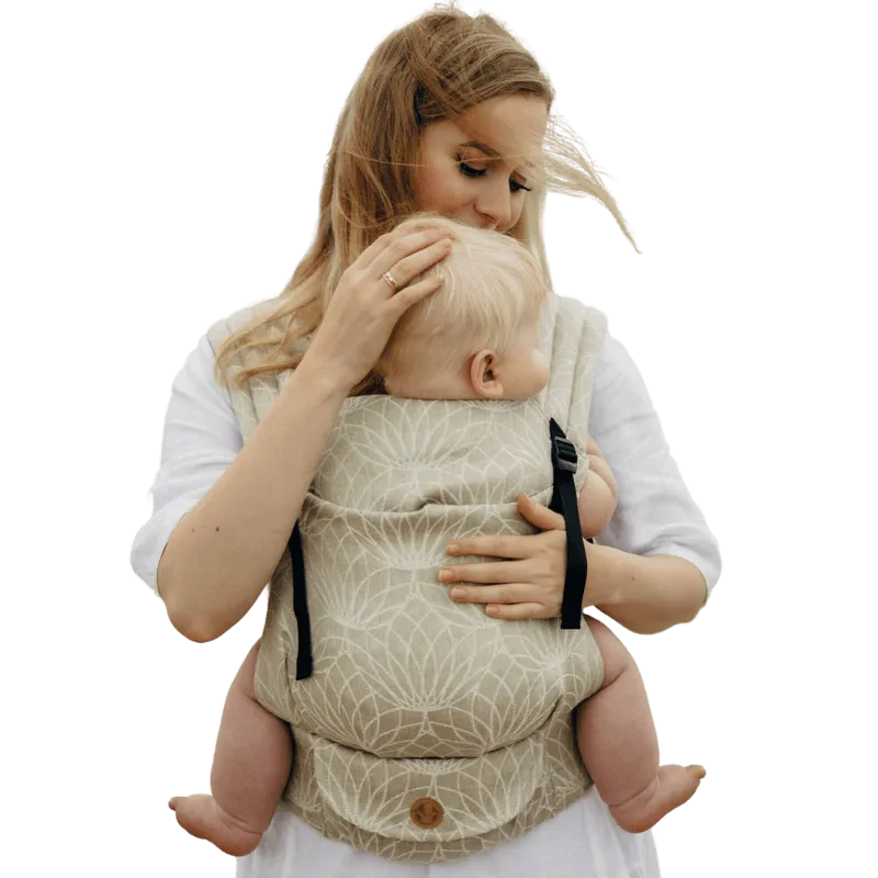 Lotus Natural linen LennyLight Carrier by LennyLamb