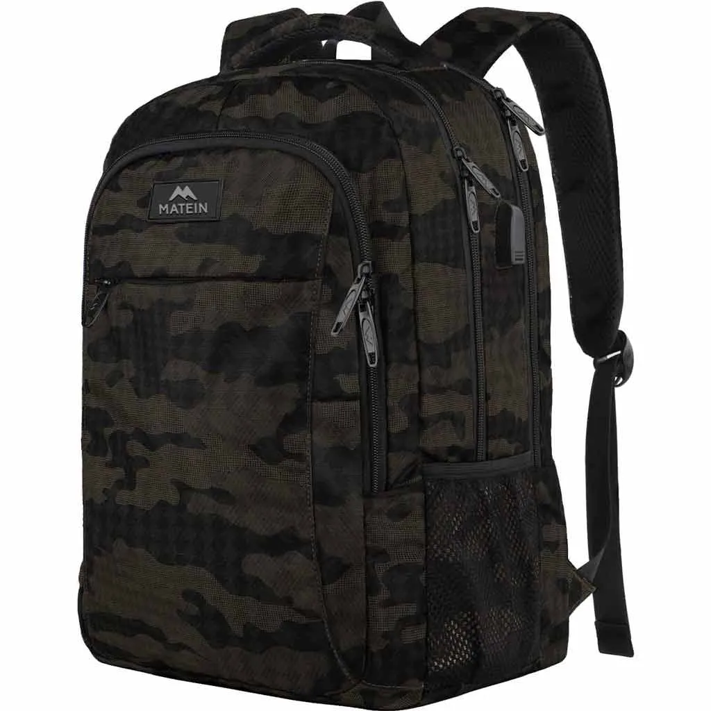 Matein Mlassic Camo Backpack