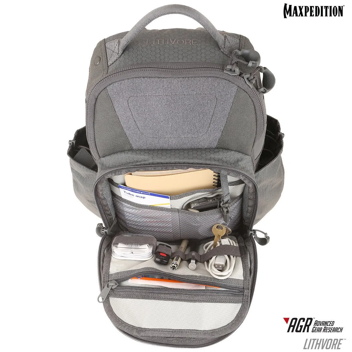 Maxpedition Lithvore Everyday Backpack 17L (Gray)