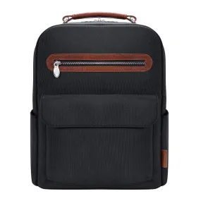 McKlein 17" Nylon Two-Tone Dual-Compartment Laptop Backpack