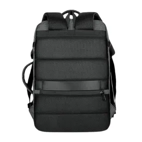 Men Polyester 15.6 Inch USB Charging Anti theft Business Laptop Bag Backpack