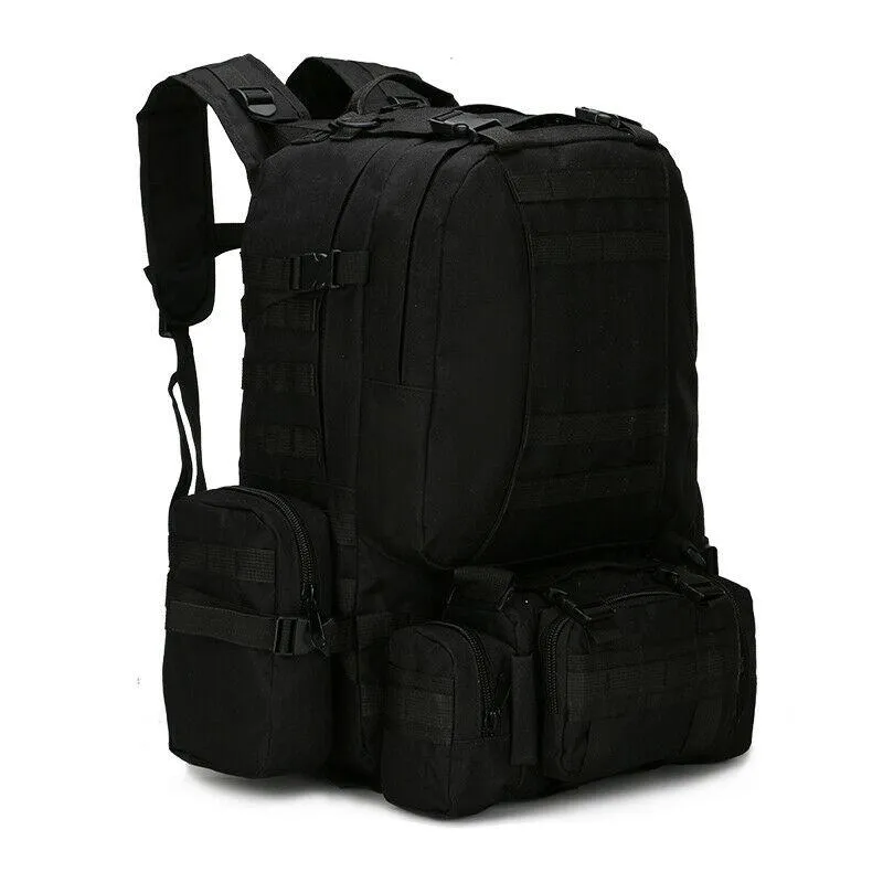 MROYALE™ 55L Outdoor Tactical Bugout Army Molle Rucksack Hiking Backpack