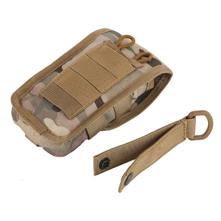 Multifunctional Molle System Waist Bag Outdoor Running Pockets for Mobile Phone under 5.5 inch(CP)