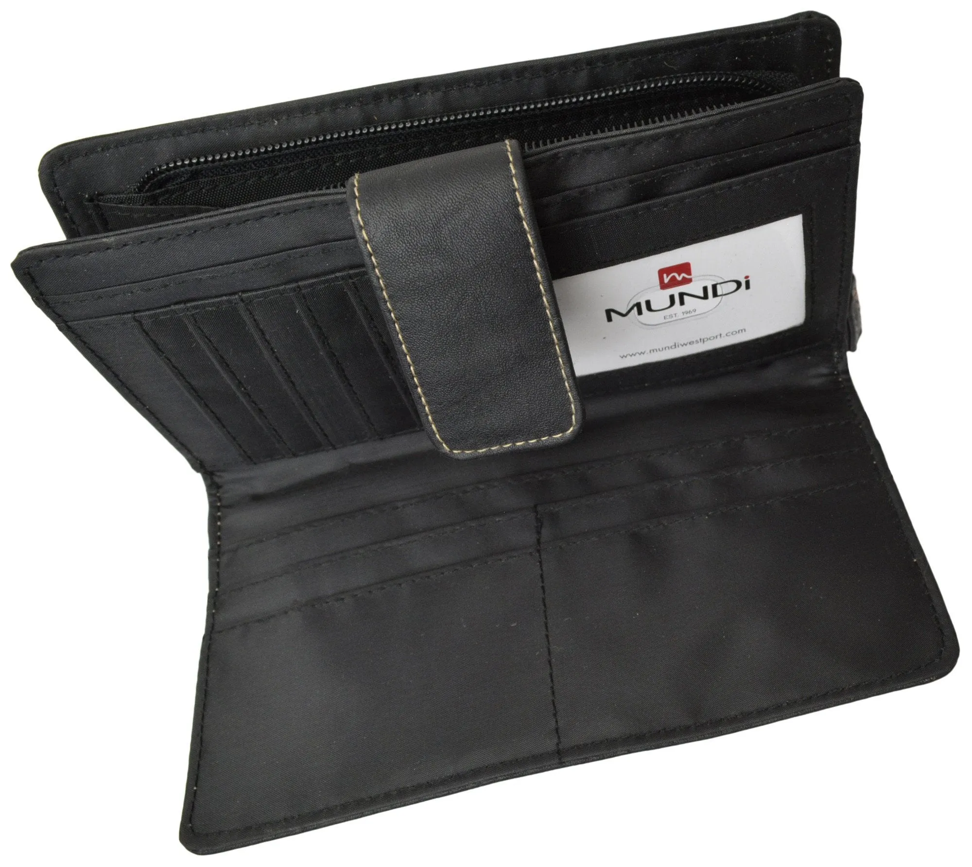 Mundi Classic Tab Clutch Wallet