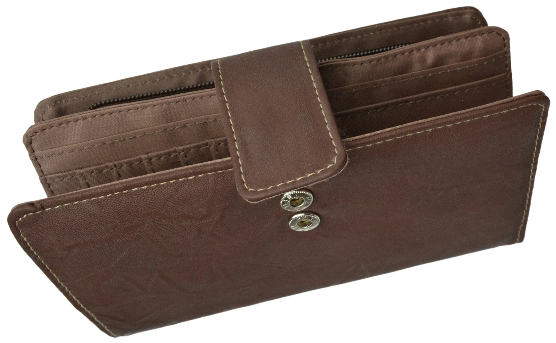 Mundi Classic Tab Clutch Wallet