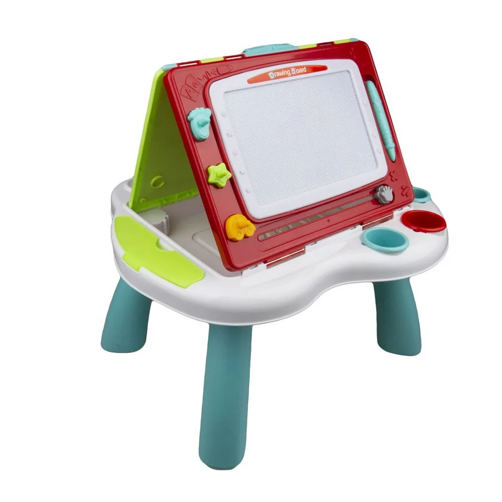 (Net) Double-Sided Magnetic Drawing Table - Interactive Educational Toy for Kids