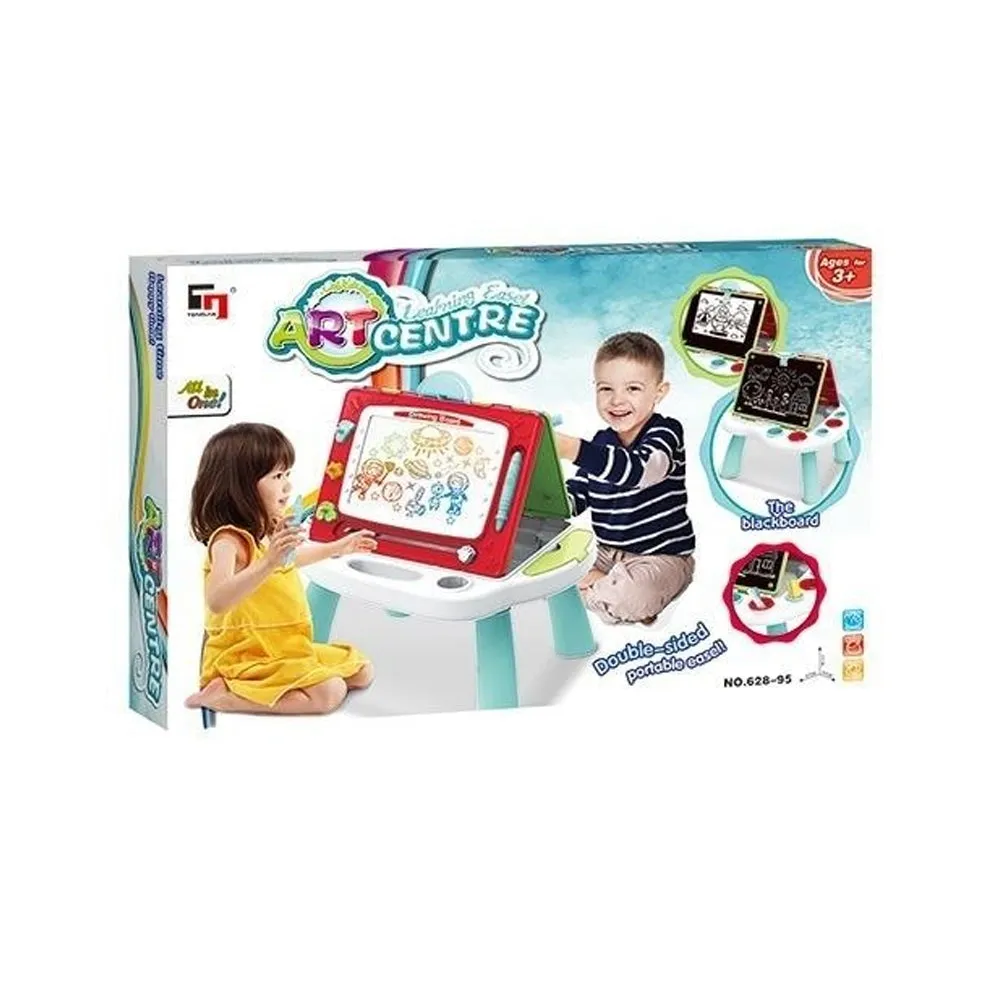 (Net) Double-Sided Magnetic Drawing Table - Interactive Educational Toy for Kids