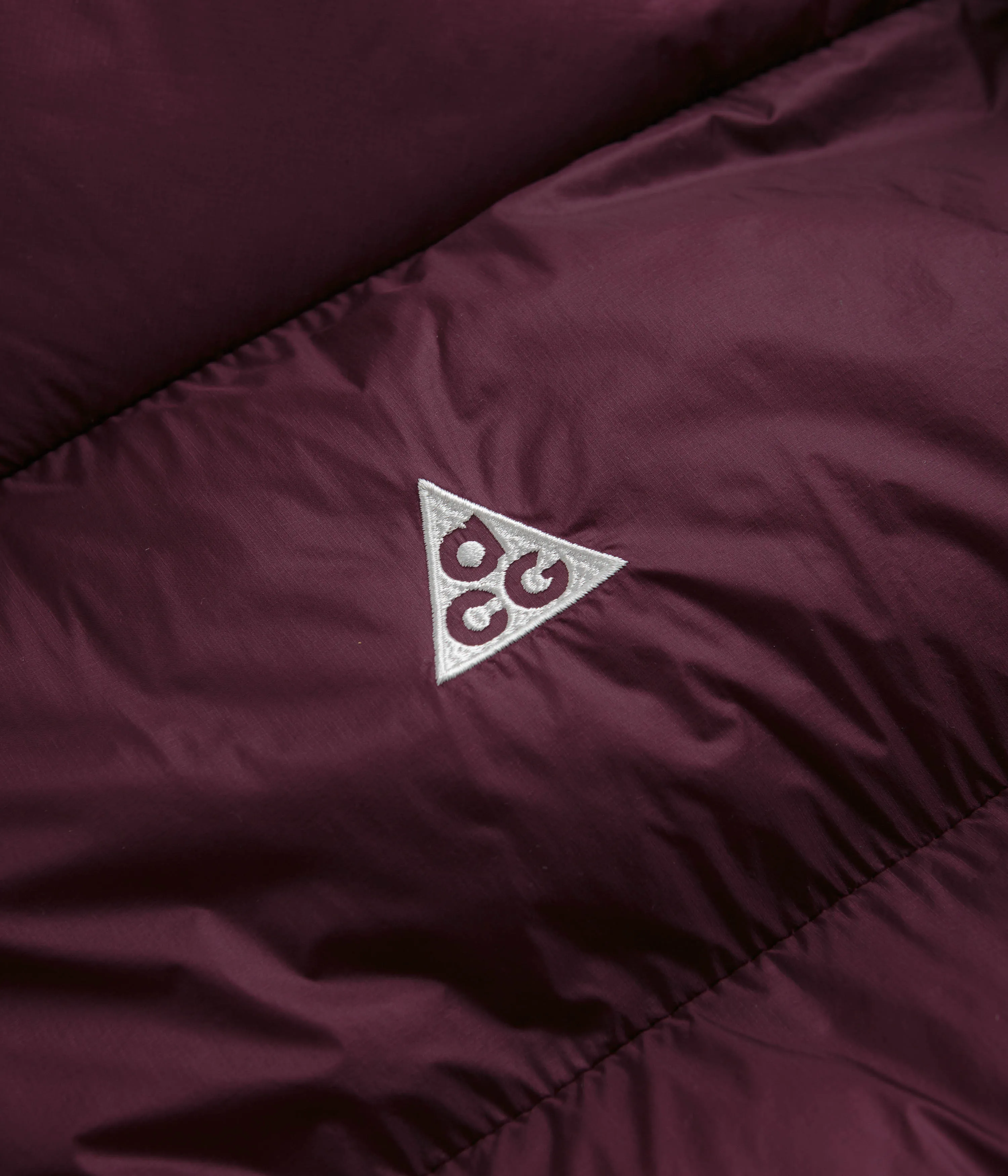 Nike ACG Lunar Lake Puffer Jacket - Night Maroon / Deep Jungle / Summit White