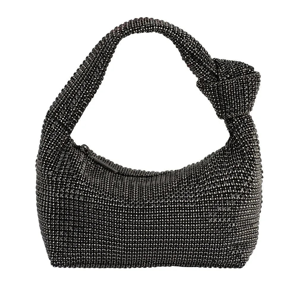 OB6474 POLLY CRYSTAL SHOULDER BAG