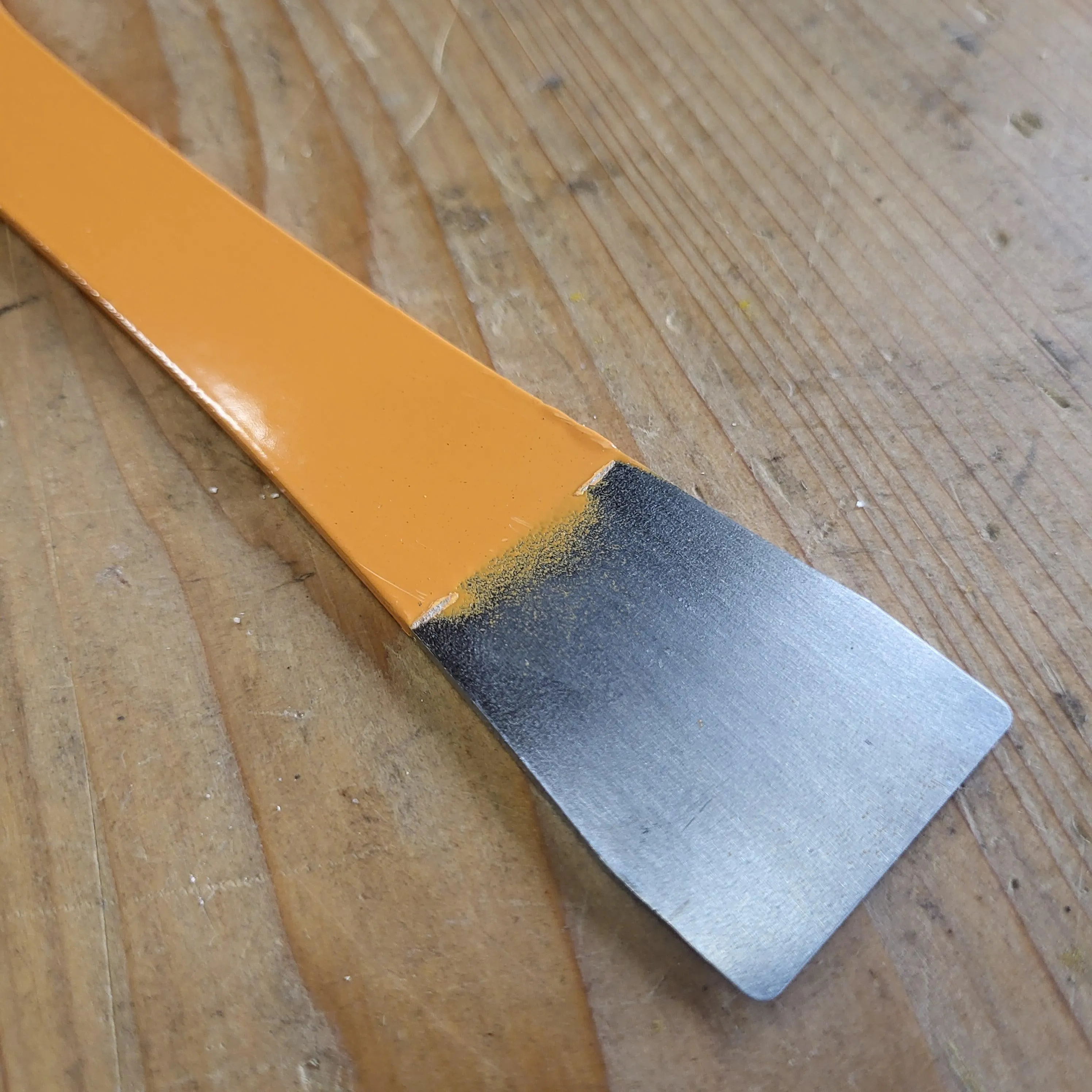 Orange KW Steel Hive Tool With Hook