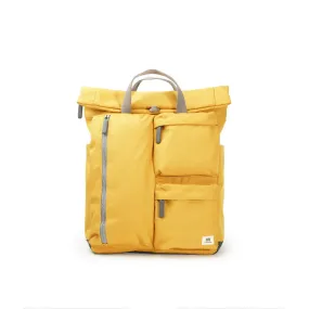 Ori London - Medium Richmond Backpack, Flax Recycled Canvas