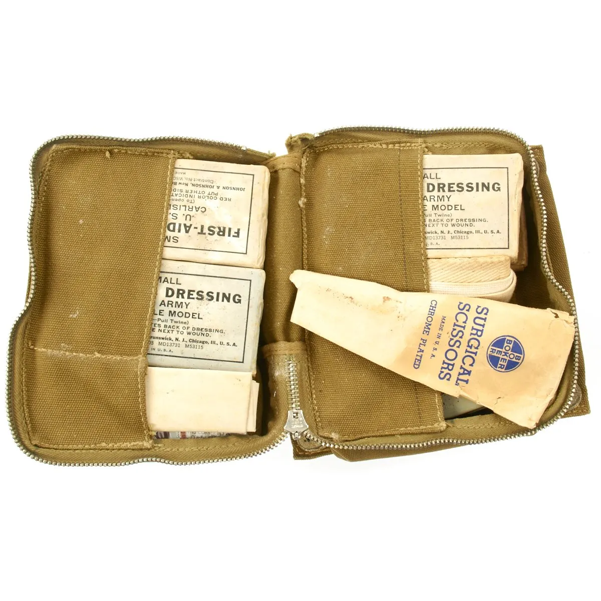 Original U.S. WWII Douglas C-47 Skytrain Aeronautic First Aid Kit