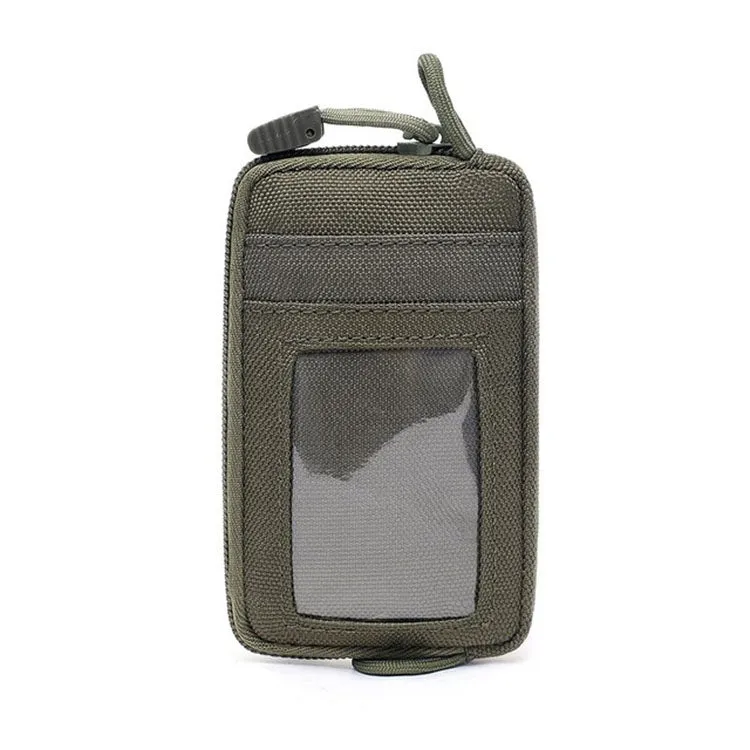 Outdoor Running Multi-functional Coin Purse Travel Waterproof Leisure Card Bag(ArmyGreen)