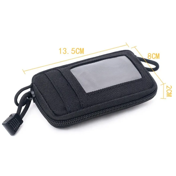 Outdoor Running Multi-functional Coin Purse Travel Waterproof Leisure Card Bag(ArmyGreen)