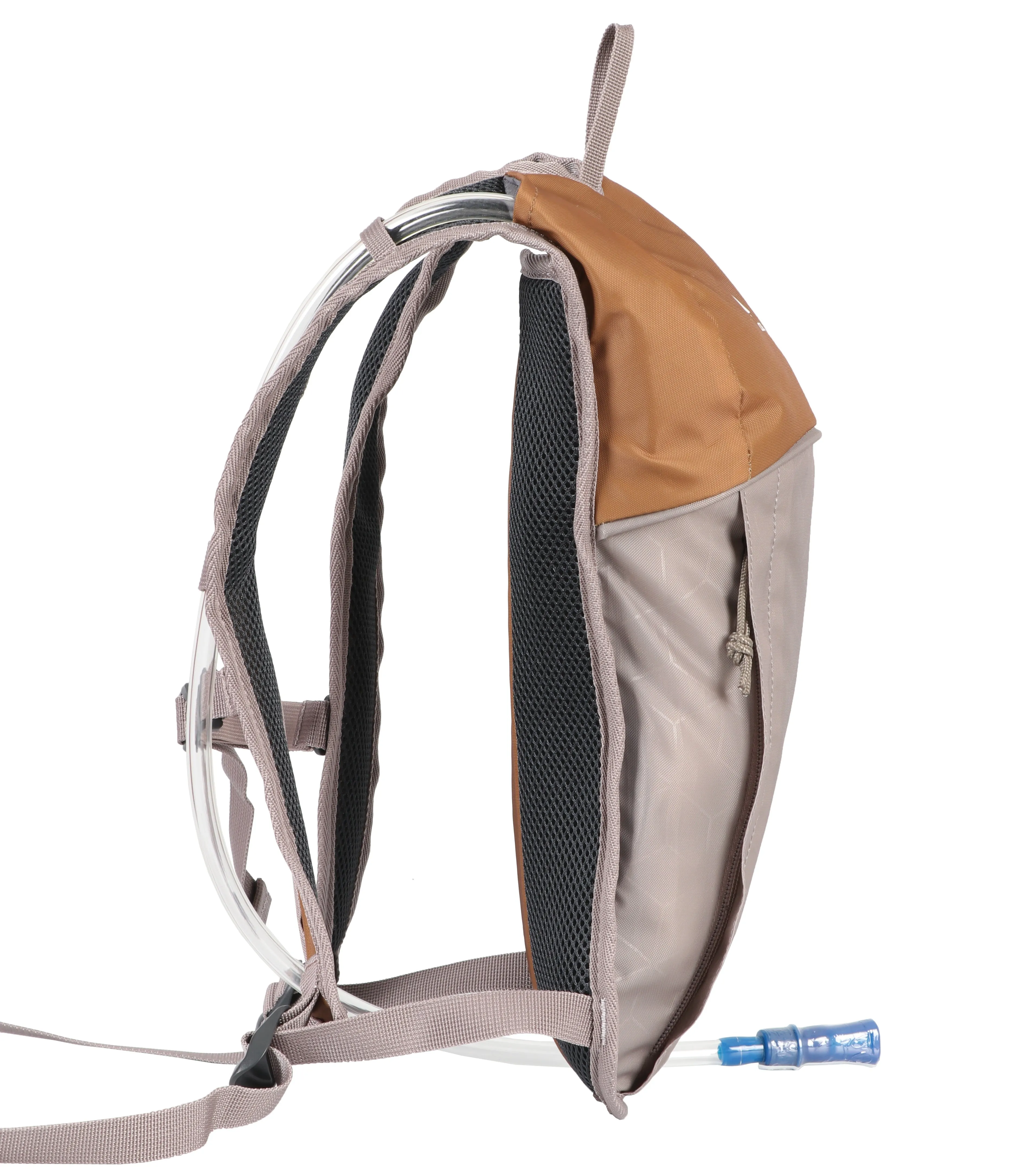 Ozark Trail Small 2 Liter Hiking Hydration Backpack with Included Water Reservoir, Tan